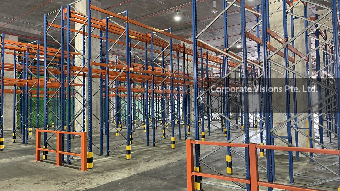 52 Tanjong Penjuru Warehouse fitted with Racking