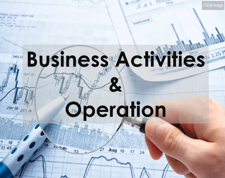 Business Activites and operation