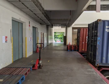 Richfield industrial Centre Loading bay with cargo lift Richfield industrial Centre Loading bay with cargo lift